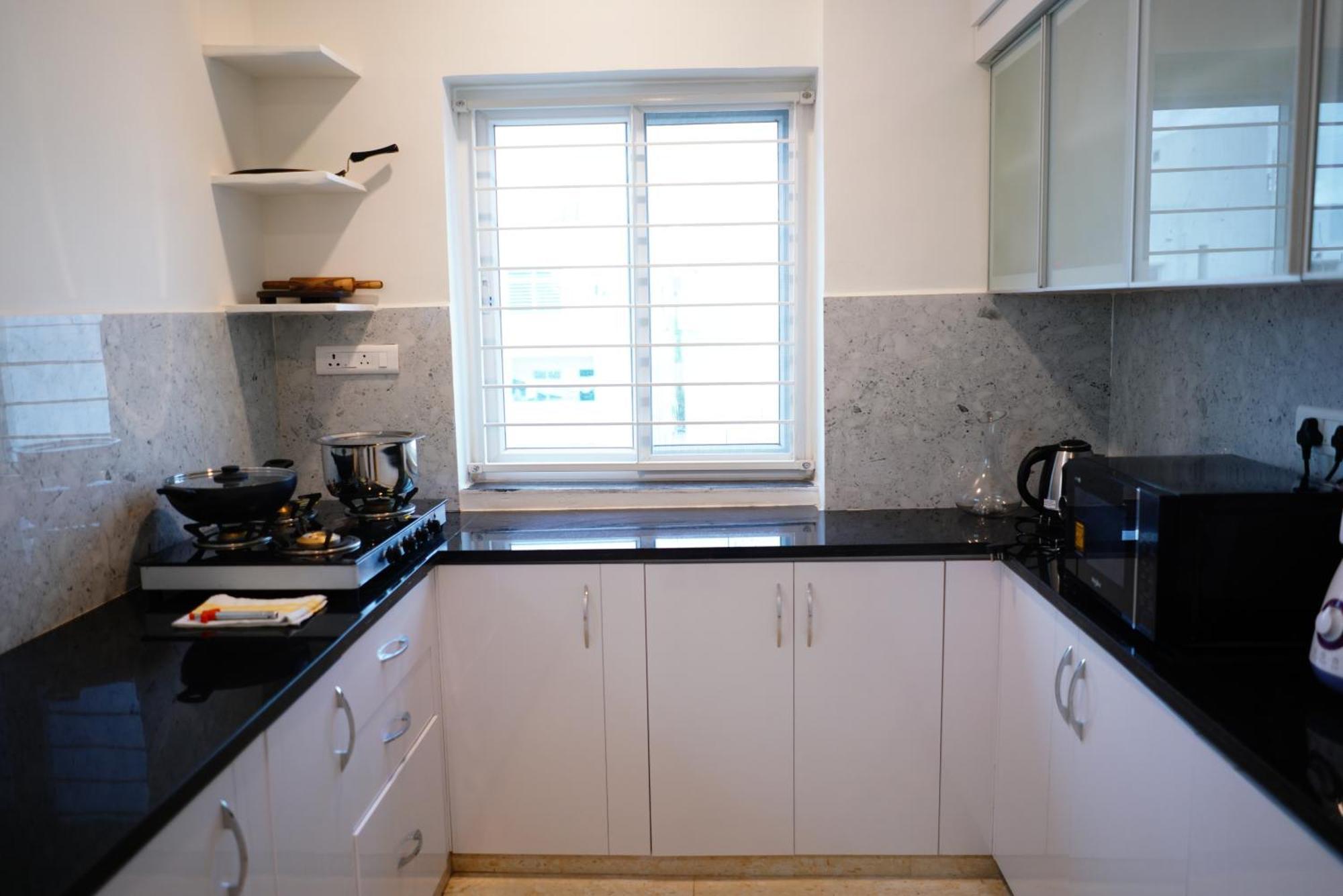 Enkay Service Apartments Kondapur  Eksteriør bilde